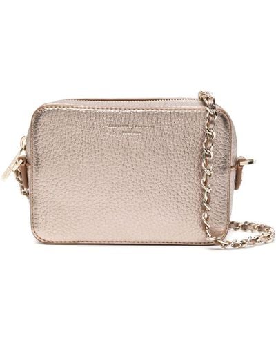 Aspinal of London Milly Leather Crossbody Bag - Natural