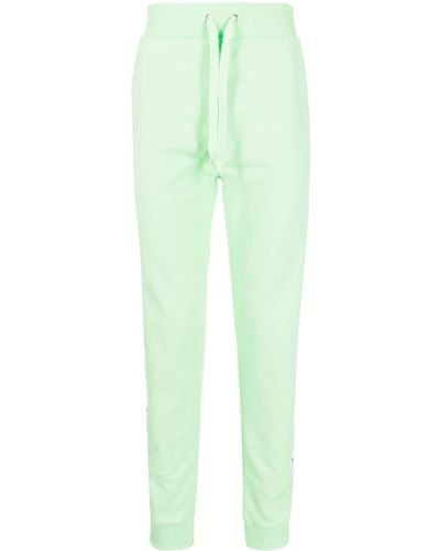 Moschino Pantalones de chándal con rayas laterales - Verde
