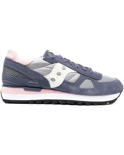 Saucony Panelled Low-top Sneakers - Blue