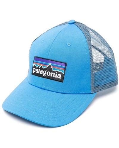 Patagonia P-6 Logo Lopro キャップ - ブルー