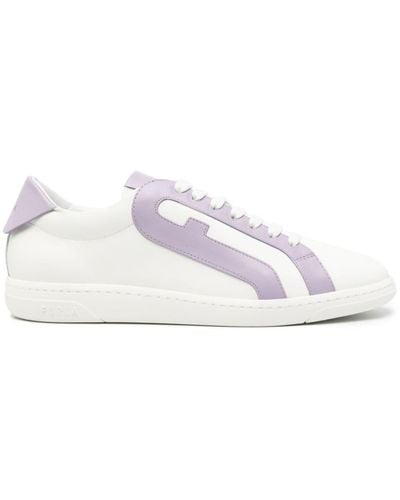 Furla Twist Low-top Leather Trainers - White