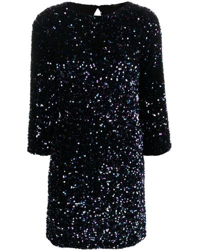 Seventy Sequin-embellished Minidress - Black