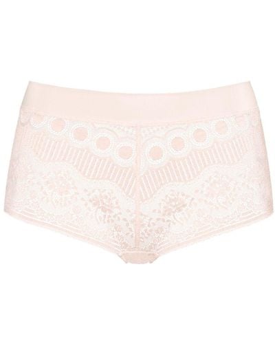 Eres Arôme lace shorty briefs - Pink