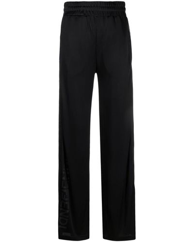 Fendi Logo-print Track Trousers - Black