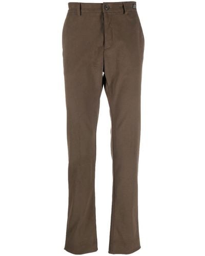 Paul & Shark Four-pocket Cotton Straight Trousers - Brown