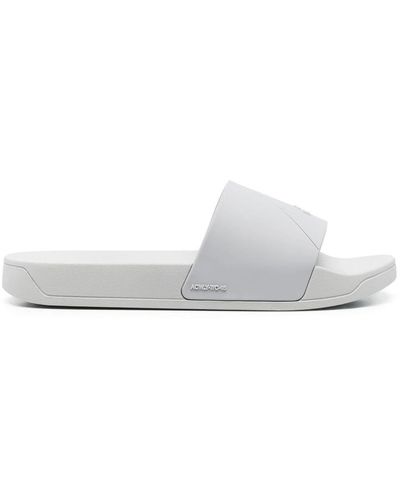 A_COLD_WALL* Sandali slides con logo goffrato - Bianco