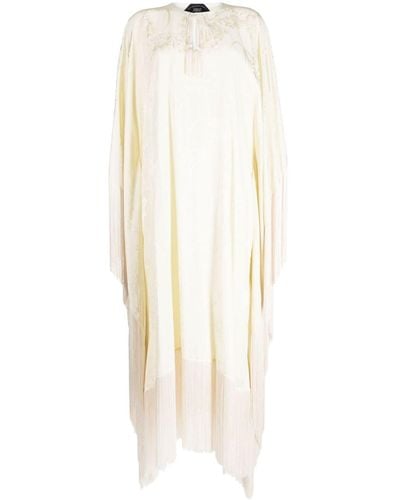 ‎Taller Marmo Mrs. Ross Asymmetric Maxi Dress - White