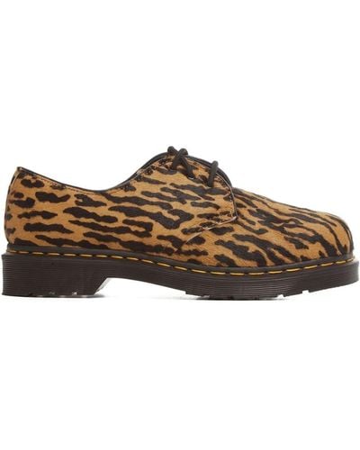 Dr. Martens X Wacko Maria 1461 Leopard-print Oxford Shoes - Brown