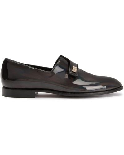 Giuseppe Zanotti Marty Patent-leather Loafers - Black