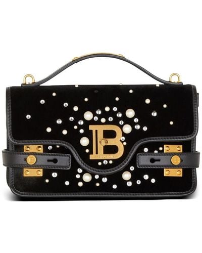 Balmain Borsa a spalla B-Buzz 24 - Nero