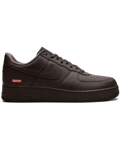 Nike X Supreme Air Force 1 "brown" Sneakers