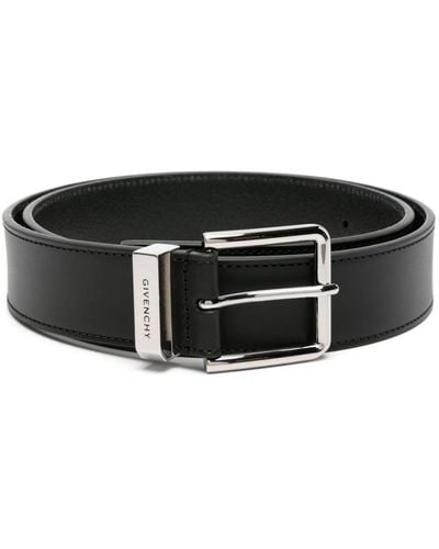 Givenchy Gentleman Leather Belt - Black