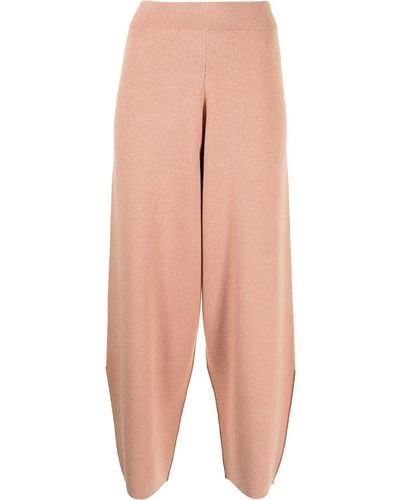 Proenza Schouler Tapered Cropped Trousers - Pink