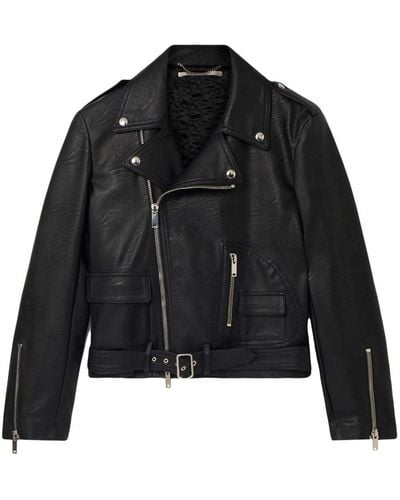 Stella McCartney Altermat Faux-leather Jacket - Black