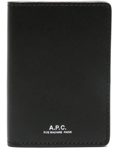 A.P.C. Stefan カードケース - ブラック