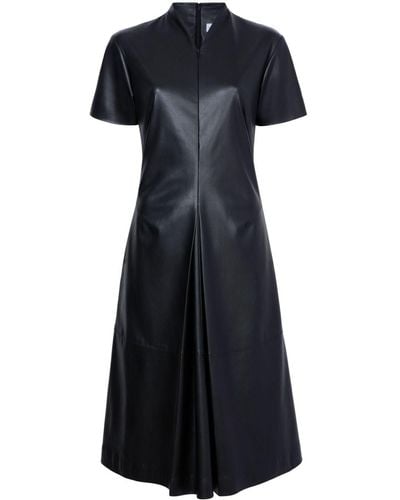 Proenza Schouler Esther Faux-leather Dress - Black