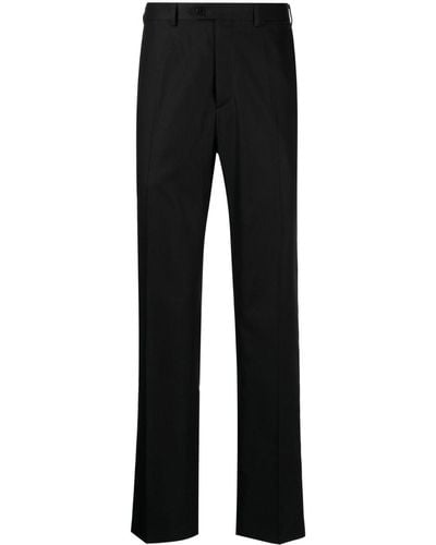 Brioni Tigullio Regular-fit Trousers - Black