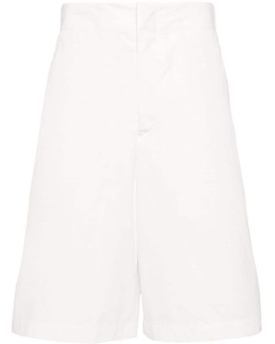 OAMC Organic Cotton Bermuda Shorts - White