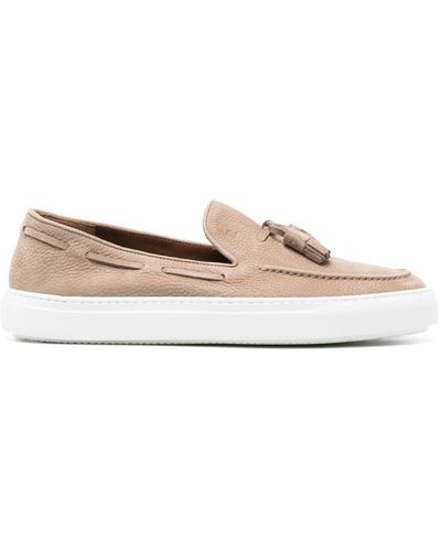 Fratelli Rossetti Leren Loafers - Naturel