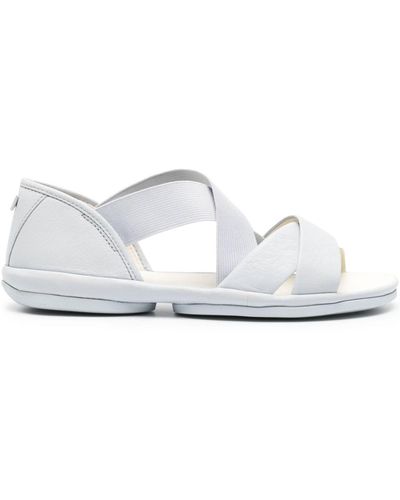 Camper Right Nina Crossover Sandals - White