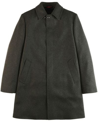 Fay Wool-cashmere Single-breasted Coat - Grey