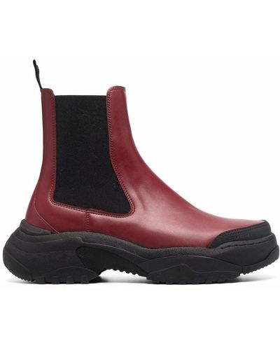 GmbH Chelsea Ankle Boots - Red