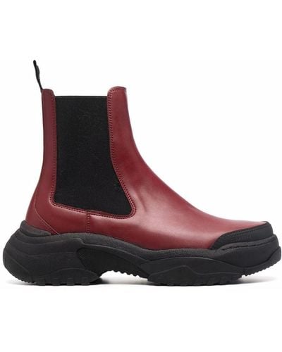 GmbH Chelsea Ankle Boots - Red