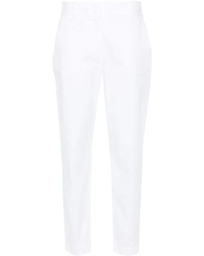 Eleventy New York Tapered Trousers - White