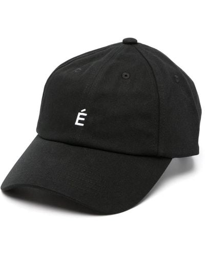Etudes Studio Logo-embroidered Cotton Cap - Black