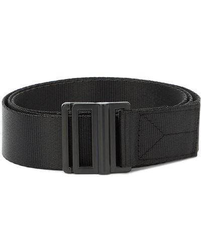 Y-3 Logo-print Belt - Black