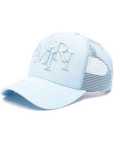Amiri Logo-embroidered Baseball Cap - Men's - Lyocell/polyester/cotton - Blue