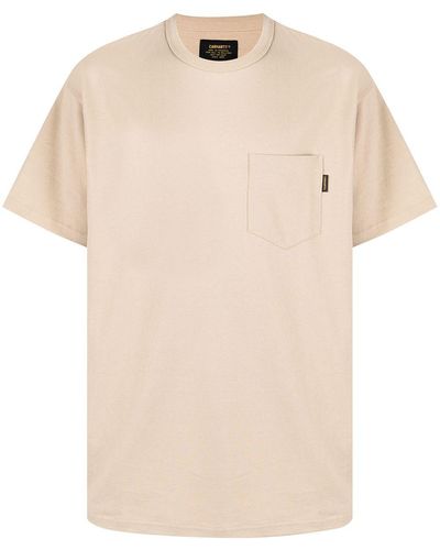 Carhartt Rear Logo-print T-shirt - Brown