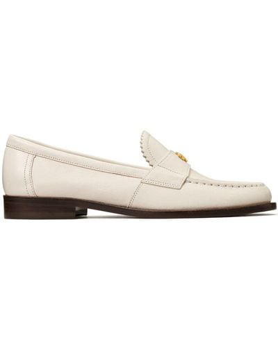 Tory Burch Loafer mit Double T - Weiß