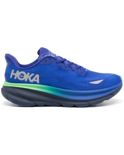 Hoka One One Baskets Clifton 9 GTX - Bleu