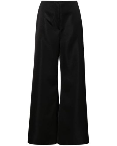 Nanushka Charis Wide-leg Trousers - Black