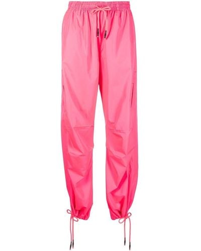 Styland Wide-leg Track Trousers - Pink