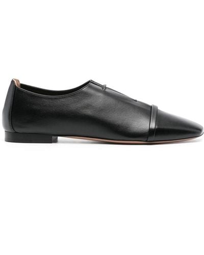 Malone Souliers Jean Leather Oxford Shoes - Black