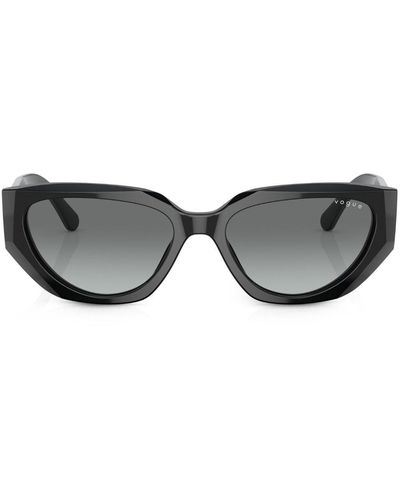 Vogue Eyewear Cat-eye Frame Tinted Sunglasses - Gray