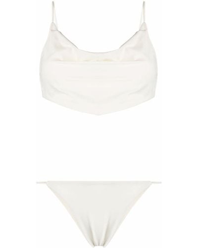 Sian Swimwear Joy Bandeau Style Bikini - White