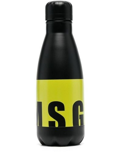 MSGM ロゴ ステンレススチール ボトル - ホワイト