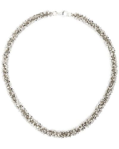 Jean-Francois Mimilla Bead-embellished Necklace - Natural
