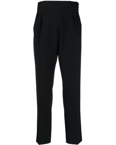 Max Mara Anagni Tailored Trousers - Black