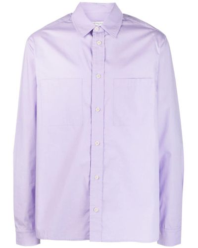 ih nom uh nit Logo-print Cotton Shirt - Purple