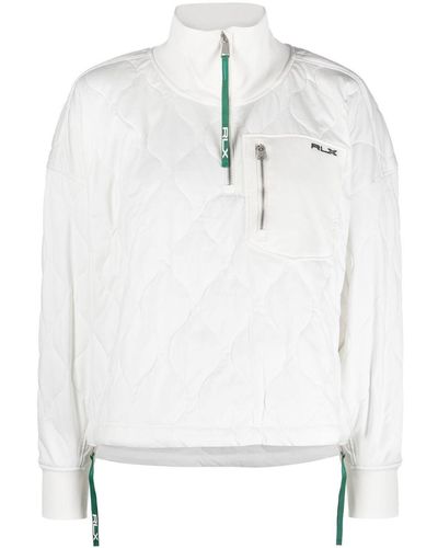 RLX Ralph Lauren Veste à col zippé - Blanc