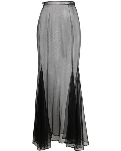 Saint Laurent Skirts Black - Gray
