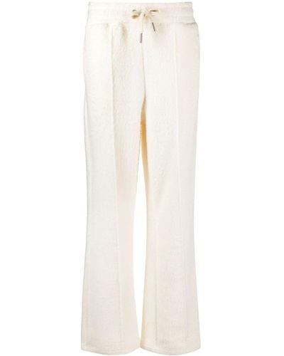 Ami Paris Straight-leg Trousers - White