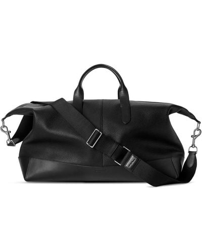 Shinola Canfield Classic Leather Holdall - Black