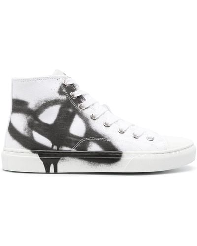 Vivienne Westwood Plimsoll High-Top-Sneakers - Weiß