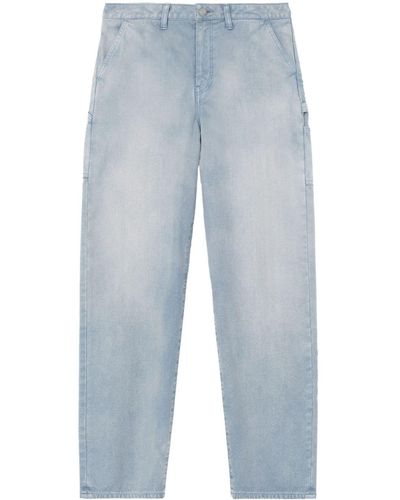 John Elliott Utility Work Mid-rise Jeans - Blue