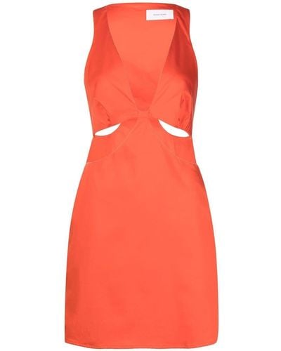Bondi Born Uitgesneden Mini-jurk - Oranje